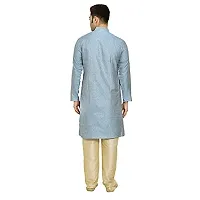 Great Person Choice Party Wear Dress for Men Kurta Pajama Set of Wedding Dress for Men-thumb3