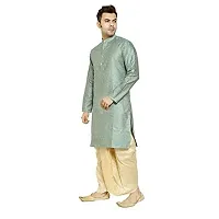 Great Person Choice Ethnic Wear for Mens Dhoti Kurta Set Traditional Dress for Men Fashion Wear-thumb1