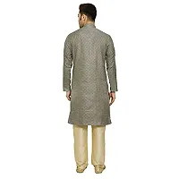 Great Person Choice Party Wear Dress for Men Kurta Pajama Set of Wedding Dress for Men-thumb4