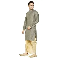 Great Person Choice Ethnic Wear for Mens Dhoti Kurta Set Traditional Dress for Men Fashion Wear-thumb2