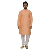 Great Person Choice Traditional Dress for Men Kurta Pajama Set Ethnic Wear for Men Silk Kurta Pajama Kurta Pajami-thumb1