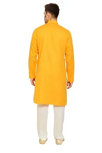 Great Person Choice Traditional Dress for Men Kurta Pajama Set Ethnic Wear for Men Silk Kurta Pajama-thumb4