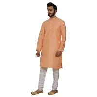 Great Person Choice Traditional Dress for Men Kurta Pajama Set Ethnic Wear for Men Silk Kurta Pajama Kurta Pajami-thumb4