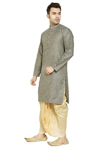 Great Person Choice Ethnic Wear for Mens Dhoti Kurta Set Traditional Dress for Men Fashion Wear-thumb2