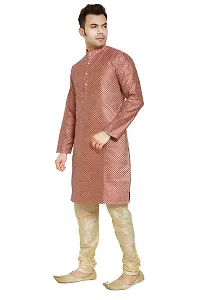 Great Person Choice Party Wear Dress for Men Kurta Pajama Set of Wedding Dress for Men-thumb2