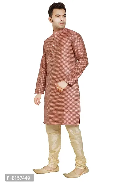 Great Person Choice Party Wear Dress for Men Kurta Pajama Set of Wedding Dress for Men-thumb3