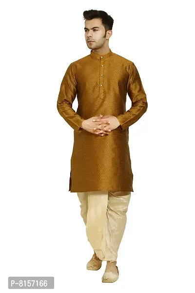 Great Person Choice Traditional Dress for Men Dhoti Kurta Set Ethnic Wear for Men Silk Kurta Pajama