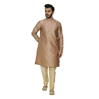 Great Person Choice Traditional Dress for Men Kurta Pajama Set Ethnic Wear for Men Silk Kurta Pajama Kurta Pajami-thumb3