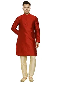 Great Person Choice Full Sleeve Kurta Pajama Wedding Dress for Men Stylish Latest Traditional Mens Fashion Wear-thumb1