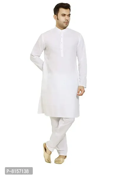 Great Person Choice Traditional Dress for Men Kurta Pajama Set Ethnic Wear for Men Silk Kurta Pajama-thumb2