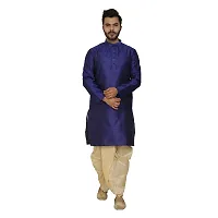 Great Person Choice Traditional Dress Dhoti Kurta for Men Ethnic Wear for Men Wedding /Pooja Occasion or Regular Use Dhoti  Kurta Set-thumb1