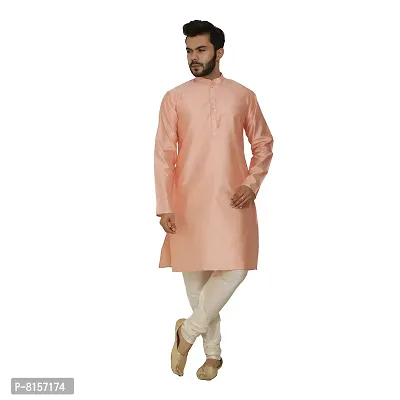 Great Person Choice Traditional Dress for Men Kurta Pajama Set Ethnic Wear for Men Silk Kurta Pajama Dress-thumb3