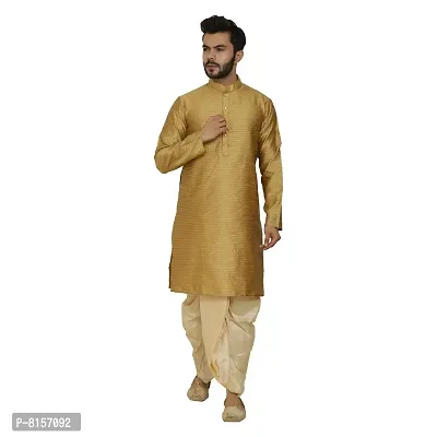 Great Person Choice Traditional Dress Dhoti Kurta for Men Ethnic Wear for Men Wedding /Pooja Occasion or Regular Use Dhoti  Kurta Set