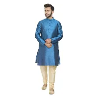 Great Person Choice Party Wear Dress for Men Kurta Pajama Set for Wedding Dress for Men Kurta Pajama-thumb1