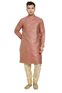 Great Person Choice Party Wear Dress for Men Kurta Pajama Set of Wedding Dress for Men-thumb1