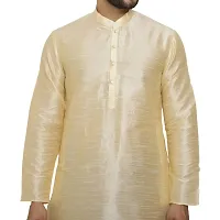 Great Person Choice Traditional Kurta Pajama with Jacket for Men Ethnic Wear for Men Wedding /Pooja or Regular Use Jakcket & Kurta Set-thumb2