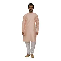 Great Person Choice Traditional Dress for Men Kurta Pajama Set Ethnic Wear for Men Silk Kurta Pajama Kurta Pajami-thumb1