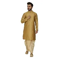 Great Person Choice Traditional Dress Dhoti Kurta for Men Ethnic Wear for Men Wedding /Pooja Occasion or Regular Use Dhoti  Kurta Set-thumb1