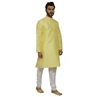 Great Person Choice Traditional Dress for Men Kurta Pajama Set Ethnic Wear for Men Silk Kurta Pajama Kurta Pajami-thumb4