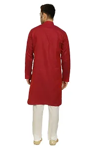 Great Person Choice Traditional Dress for Men Kurta Pajama Set Ethnic Wear for Men Silk Kurta Pajama-thumb4