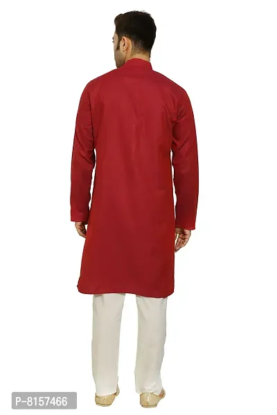 Great Person Choice Traditional Dress for Men Kurta Pajama Set Ethnic Wear for Men Silk Kurta Pajama-thumb5