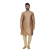 Great Person Choice Traditional Dress for Men Kurta Pajama Set Ethnic Wear for Men Silk Kurta Pajama Kurta Pajami-thumb1