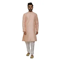 Great Person Choice Traditional Dress for Men Kurta Pajama Set Ethnic Wear for Men Silk Kurta Pajama Kurta Pajami-thumb2