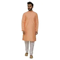 Great Person Choice Traditional Dress for Men Kurta Pajama Set Ethnic Wear for Men Silk Kurta Pajama Kurta Pajami-thumb2