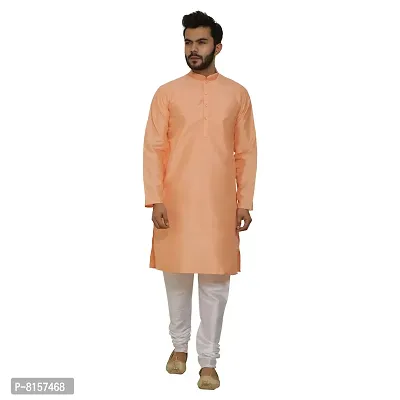 Great Person Choice Traditional Dress for Men Kurta Pajama Set Ethnic Wear for Men Silk Kurta Pajama Kurta Pajami-thumb3