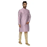 Great Person Choice Traditional Dress for Men Kurta Pajama Set Ethnic Wear for Men Silk Kurta Pajama Kurta Pajami-thumb3