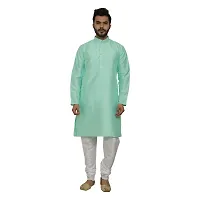 Great Person Choice Traditional Dress for Men Kurta Pajama Set Ethnic Wear for Men Silk Kurta Pajama Kurta Pajami-thumb1