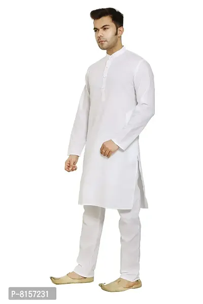 Great Person Choice Traditional Dress for Men Kurta Pajama Set Ethnic Wear for Men Silk Kurta Pajama-thumb3