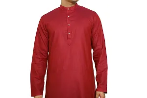 Great Person Choice Traditional Dress for Men Kurta Pajama Set Ethnic Wear for Men Silk Kurta Pajama-thumb3