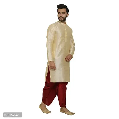 Great Person Choice Traditional Kurta Pajama with Jacket for Men Ethnic Wear for Men Wedding /Pooja or Regular Use Jakcket & Kurta Set-thumb5