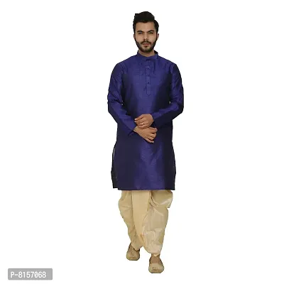 Great Person Choice Traditional Dress Dhoti Kurta for Men Ethnic Wear for Men Wedding /Pooja Occasion or Regular Use Dhoti  Kurta Set-thumb0