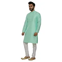 Great Person Choice Traditional Dress for Men Kurta Pajama Set Ethnic Wear for Men Silk Kurta Pajama Kurta Pajami-thumb3