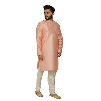 Great Person Choice Traditional Dress for Men Kurta Pajama Set Ethnic Wear for Men Silk Kurta Pajama Dress-thumb4