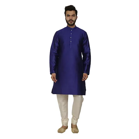 Great Person Choice Traditional Dress for Men Kurta Pajama Set Ethnic Wear for Men Silk Kurta Pajama Dress