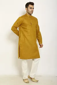 Great Person Choice Traditional Dress for Men Kurta Pajama Set Ethnic Wear for Men Silk Kurta Pajama-thumb4