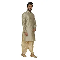 Great Person Choice Traditional Dress Dhoti Kurta for Men Ethnic Wear for Men Wedding /Pooja Occasion or Regular Use Dhoti  Kurta Set-thumb4