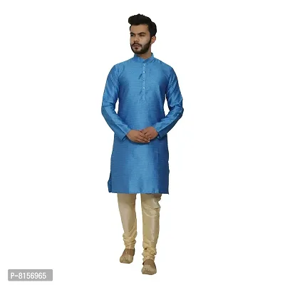 Great Person Choice Traditional Dress for Men Kurta Pajama Set Ethnic Wear for Men Silk Kurta Pajama Kurta Pajami-thumb3