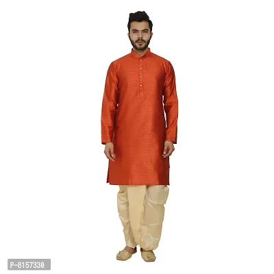 Great Person Choice Traditional Dress Dhoti Kurta for Men Ethnic Wear for Men Wedding /Pooja Occasion or Regular Use Dhoti  Kurta Set-thumb3