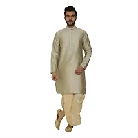 Great Person Choice Traditional Dress Dhoti Kurta for Men Ethnic Wear for Men Wedding /Pooja Occasion or Regular Use Dhoti  Kurta Set-thumb1