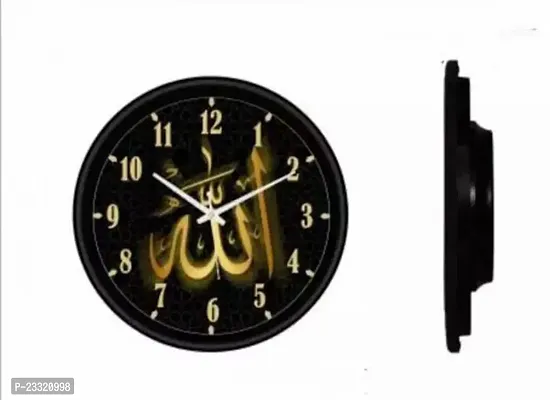 Stylish Plastic Analog Wall Clock-thumb0