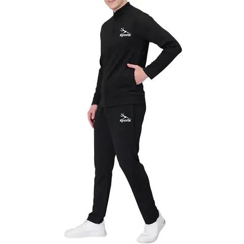 Men casual running Black sports wear gym yoga workout tracksuit for Men and Boys