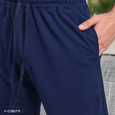 Navy BlueTrack Pant For Men-thumb3
