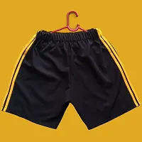 Classic Polyester Solid Shorts For Men-thumb4
