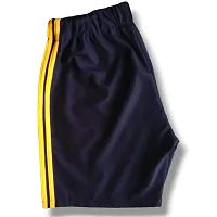 Classic Polyester Solid Shorts For Men-thumb1