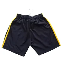 Classic Polyester Solid Shorts For Men-thumb2