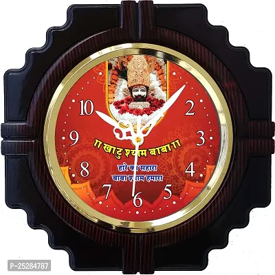 Trendy Plastic Analog Wall Clock-thumb0